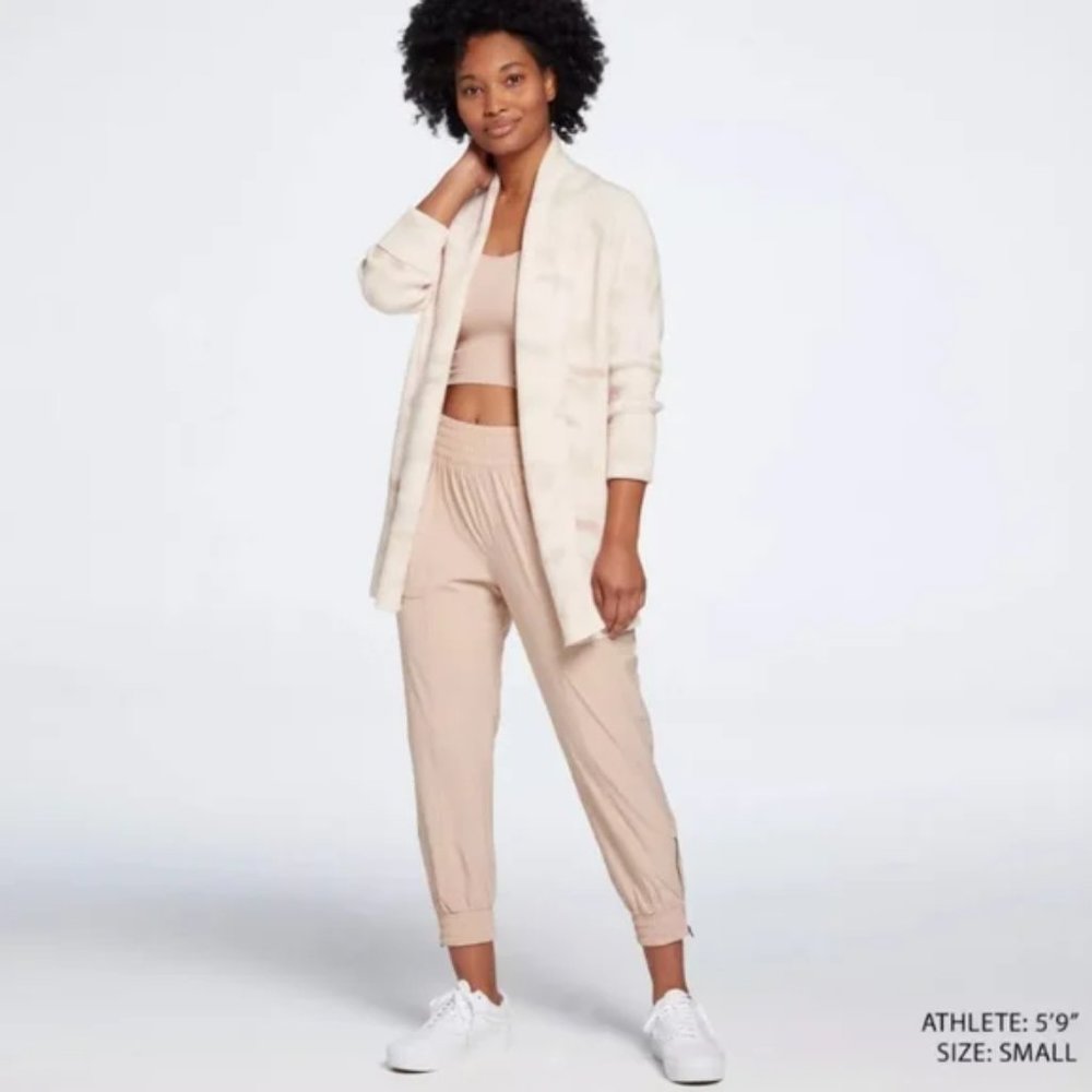 CALIA by Carrie Underwood Women's Nyluxe Woven Jogger Pants | Size M - Picture 3 of 8